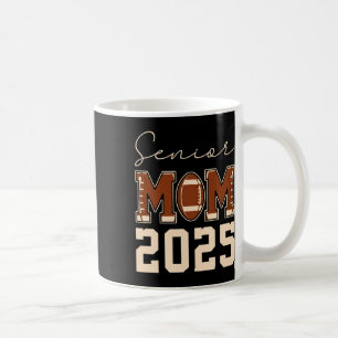 Caneca De Café Mãe Sênior 2025 Mãe de Futebol Cl De 2025 Graduand