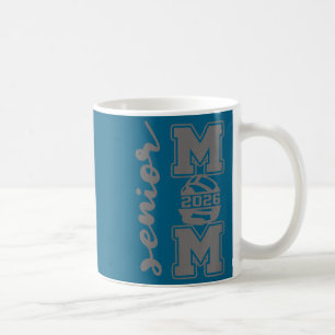 Caneca De Café Mãe sênior atleta de wrestling 2026 orgulhosa