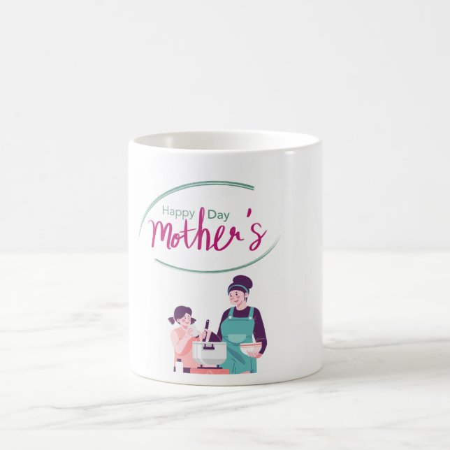 Caneca De Café Mãe, sua força me dá coragem. (Centro)