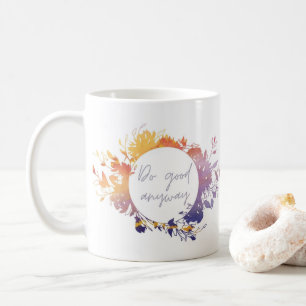 Caneca De Café Mãe Theresa Faz Bem De Qualquer Maneira