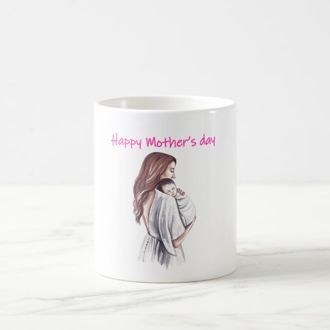 Caneca De Café "Mãe, todo dia é seu dia. (Centro)