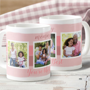 Caneca De Café Mãe, você é o melhor - 3 Foto Rosa Pincel Traço