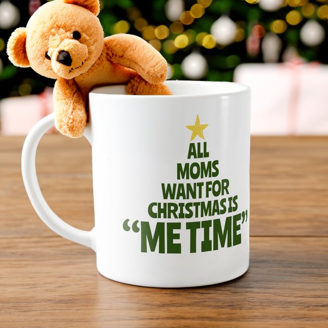 Caneca De Café Mãe Voice Christmas Mug (Criador carregado)