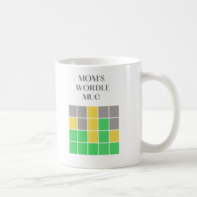 Caneca De Café Mãe Wordle Mug (Direita)