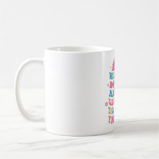 Caneca De Café Mães Bem Descansadas São Como Unicórnios Citação E