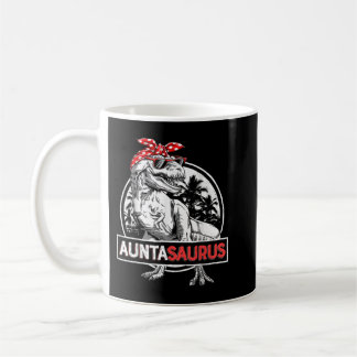 Caneca De Café Mães da Família Auntasaurus T rex Dinossaur tia Sa