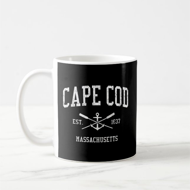 Caneca De Café Mães De Bacalhau Atravessaram Anchor De Barcos (Esquerda)