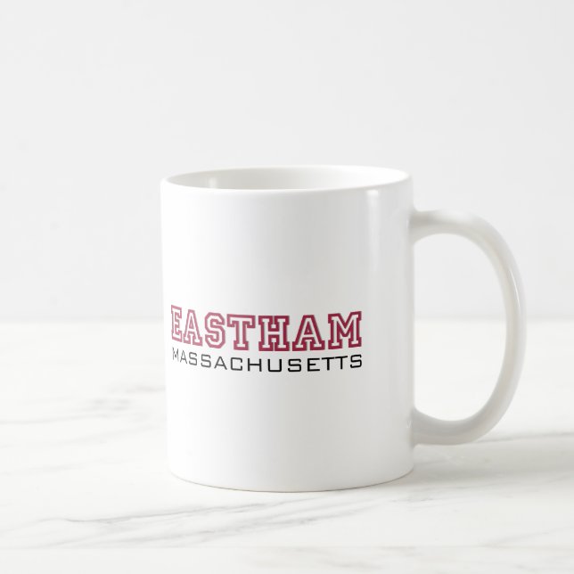 Caneca De Café MÃES de Eastham - letras (Direita)