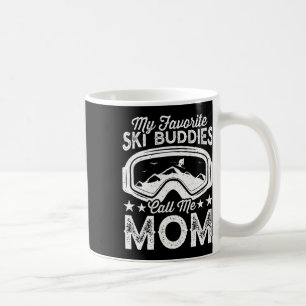 Caneca De Café Mães Esquiando Meus Companheiros de Esqui Favorito