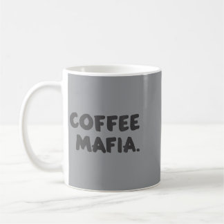 Caneca De Café Máfia do Café - Presente Divertido de Café para Am