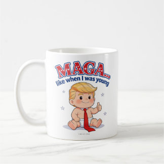 Caneca De Café MAGA … como quando eu era jovem -