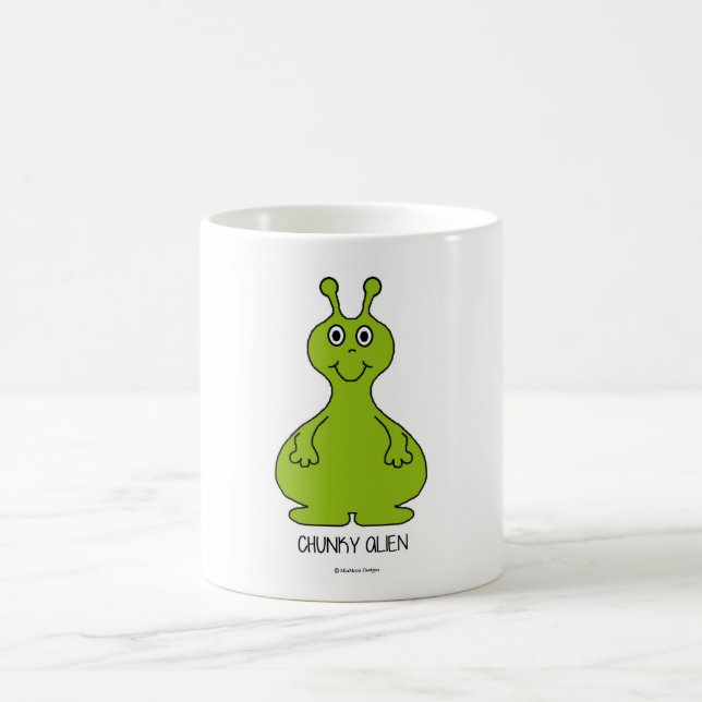 CANECA DE CAFÉ MAGA DE ALIENÍGENA CHUNKY (Centro)