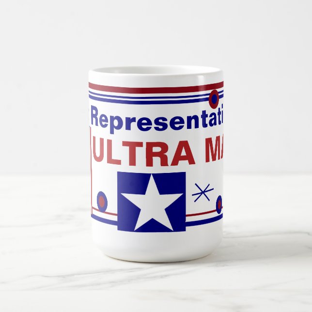 Caneca De Café MAGA Tem Representação? Coffee Mug (Centro)