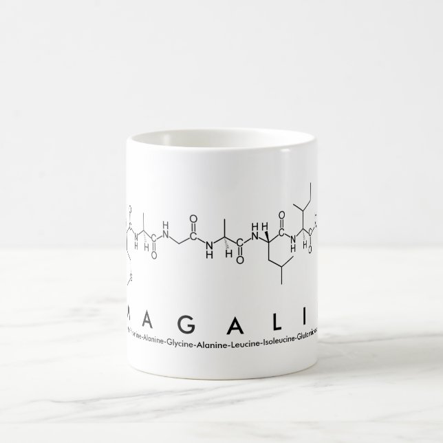 Caneca De Café Magalie peptide name mug (Centro)
