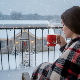 Caneca De Café MagChillin' With My Snowmies Cute Snowman Winter