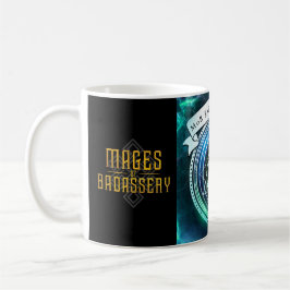 Caneca De Café Mages de Badassery + Kaffeeklatsch - Turquoise Mug