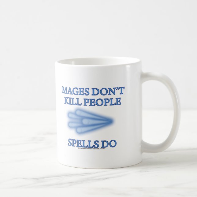 Caneca De Café Mages não mata pessoas… (Direita)