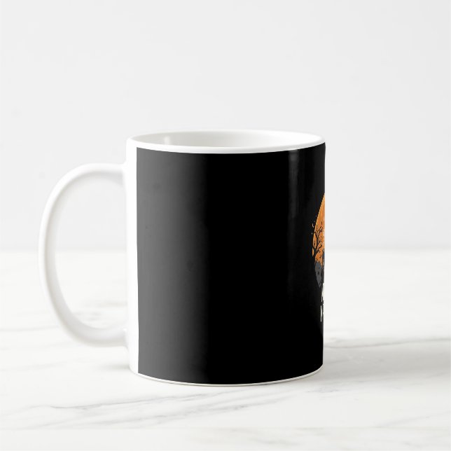 Caneca De Café Magia da Meia-Noite de Halloween (Esquerda)