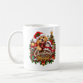 Caneca De Café Magia da Véspera de Natal – Café de Férias com Cac