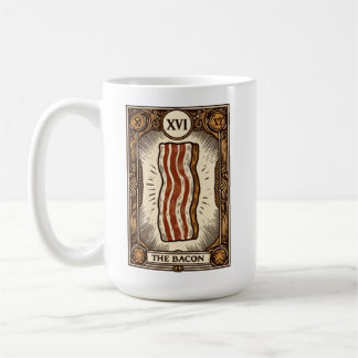 Caneca De Café Magia de Carteira de Tarot Bacon