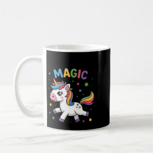 Caneca De Café Magia de Volta às Aulas Unicórnio Fofo para Crianç