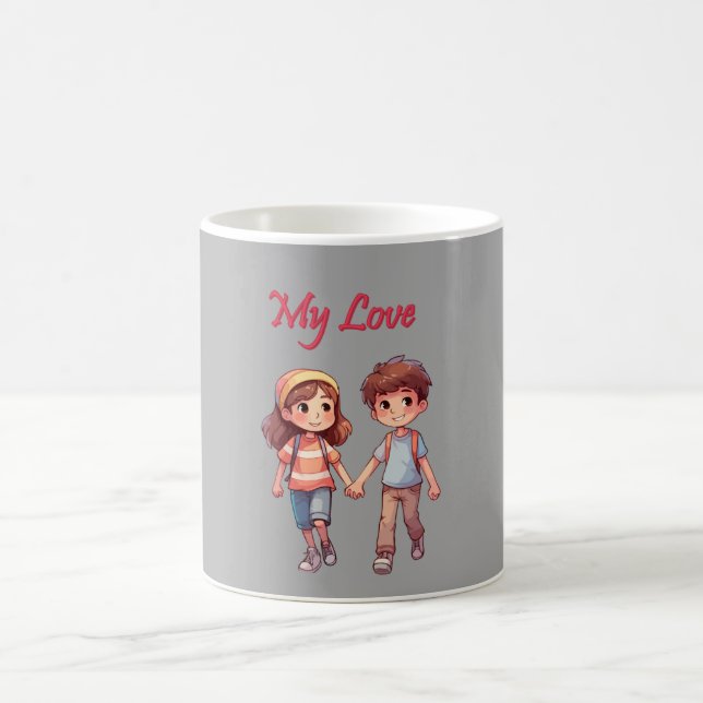 Caneca De Café Magia do Amor da Infância: Mug para Momentos Espec (Centro)