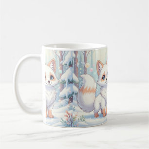 Caneca De Café Magia Matinal na Neve