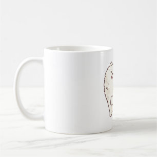 Caneca De Café Magia Pomeraniana Branca