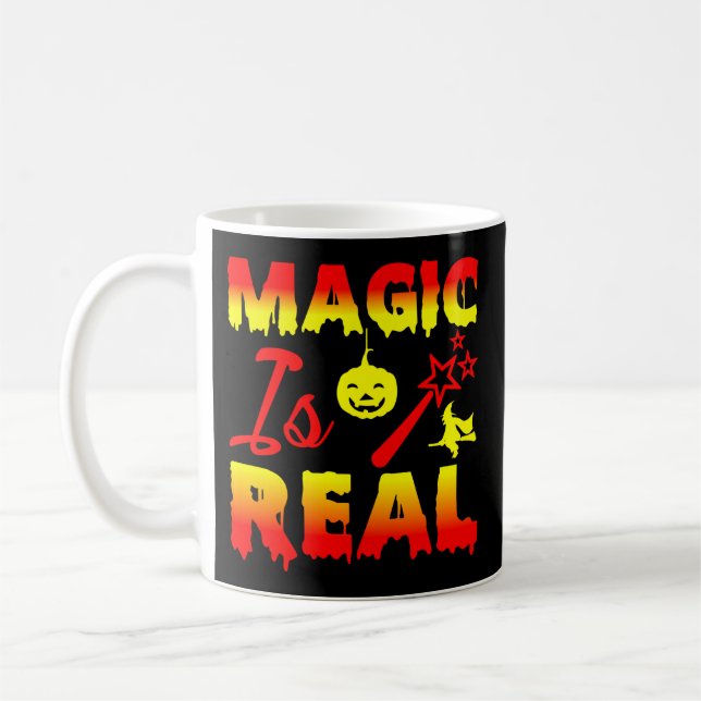 Caneca De Café Magic é a verdadeira varinha de bruxa do Halloween (Esquerda)