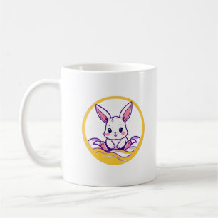 Caneca De Café Magic Mondhase - design de animação baixa para G