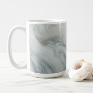 Caneca De Café Mágica clássica da cinza de mármore