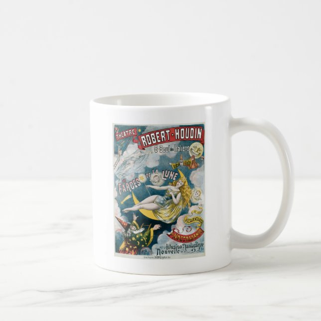 Caneca De Café Mágica de Magia Francesa (Direita)