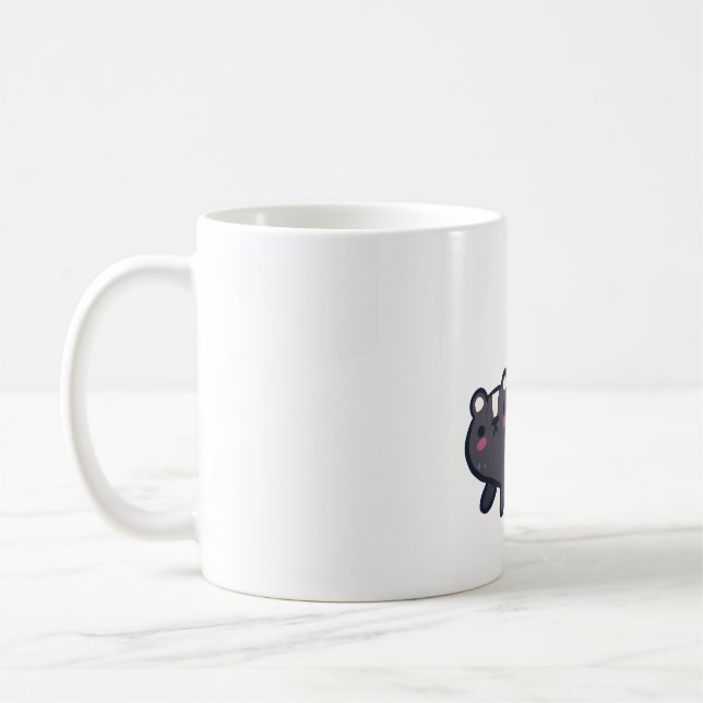 Caneca De Café Mágica do gambá (Esquerda)
