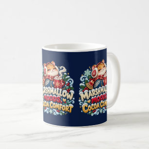 Caneca De Café Mágica Luva de Cacau Clássico Raposa de Inverno Fo