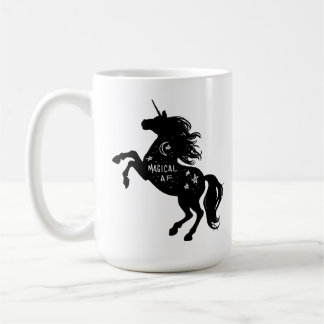 Caneca De Café Magical AF Unicorn Mug