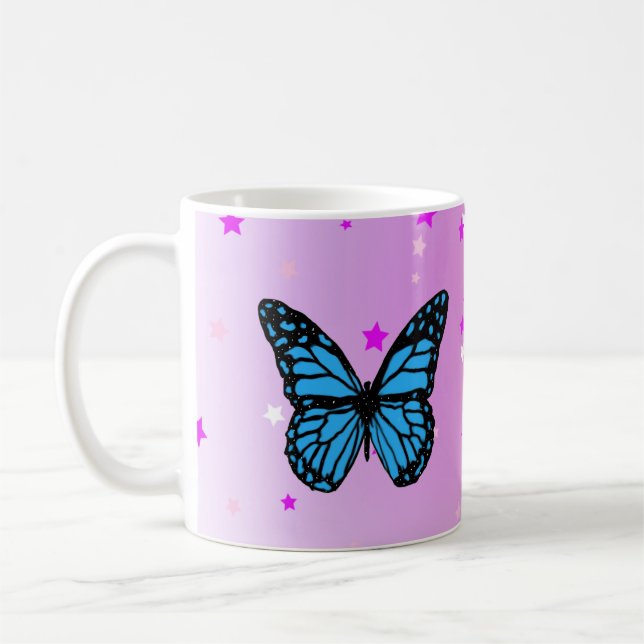 Caneca De Café Magical butterfly (Esquerda)
