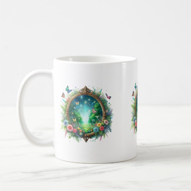 Caneca De Café magical mirror cup (Esquerda)