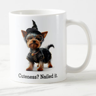 Caneca De Café Magical Yorkie no assistente