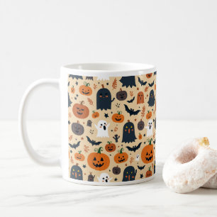 Caneca De Café Mágicas de Dia das Bruxas