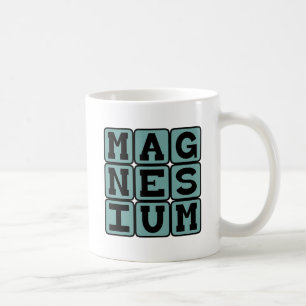 Caneca De Café Magnésio, Elemento Químico