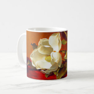 Caneca De Café Magnolia em Red Velvet Martin Johnson Heade