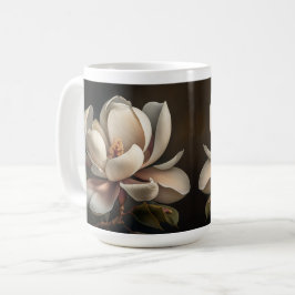 Caneca De Café Magnolia Flor
