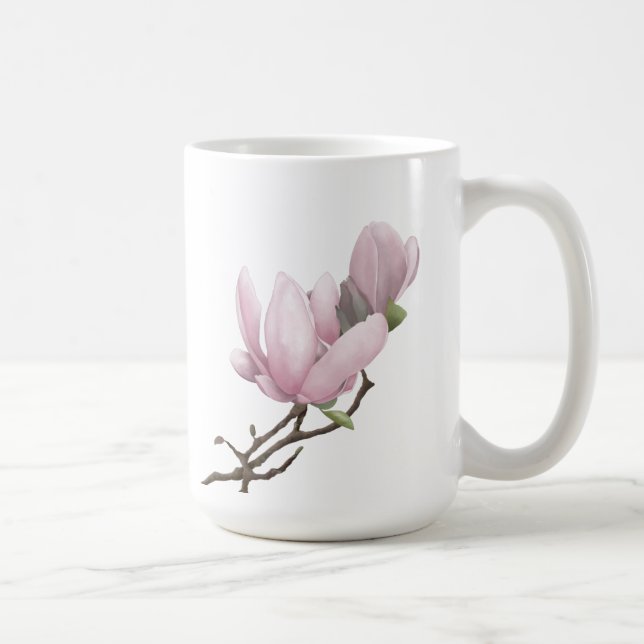 Caneca De Café Magnolia japonesa (Direita)
