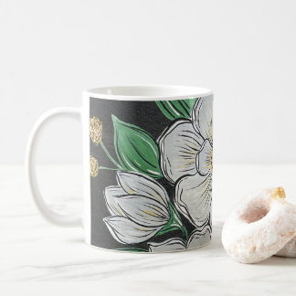 Caneca De Café Magnolias Café Mug