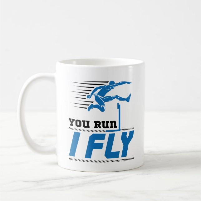 Caneca De Café Magoas e campo que você corre Eu voo (Esquerda)