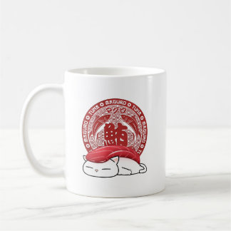 Caneca De Café Maguro Tuna Sushi Cat