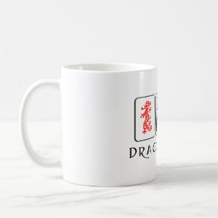 Caneca De Café Mah Jongg Dragon Mug