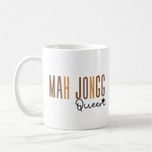 Caneca De Café Mah Jongg Queen