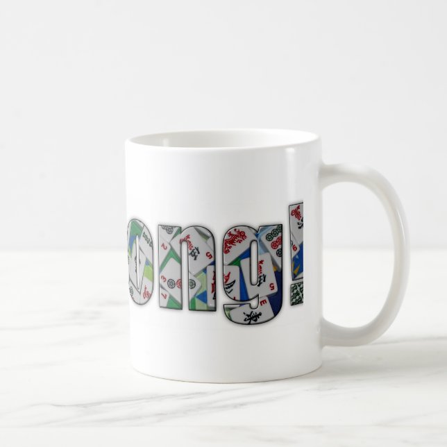 Caneca De Café Mahjong Mug (Direita)