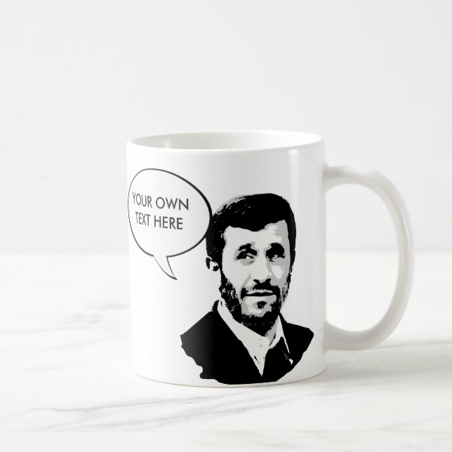 Caneca De Café Mahmoud Ahmadinejad (Direita)